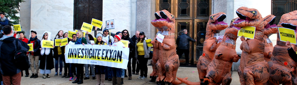 #ExxonKnew rally